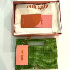 NEW- Cult Gaia Lucinda Mini Bag - Green
